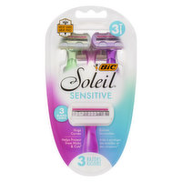 BIC - Soleil Glow Razors, 3 Each