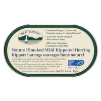 Bar Harbor - Natural Smoked Wild Kippered Herring, 190 Gram