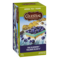 Celestial Seasonings - Tea True Blueberry, 20 Each