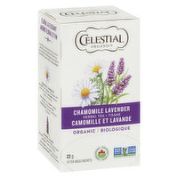 Celestial Seasonings - Chamomile & Lavender Herbal Tea, 18 Each