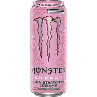 Monster - Energy Ultra Strawberry, 473 Millilitre