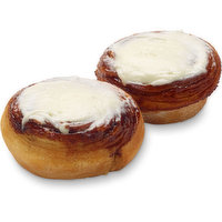 Bake Shop - Cinnamon Buns With Cream Cheese, 2 Each