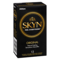 Lifestyle - Skyn Condoms - Original, 12 Each