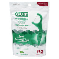 GUM - Professional Clean Flossers, 150 Each