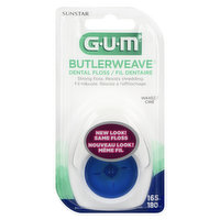 GUM - Butlerweave Waxed Floss 165m, 1 Each