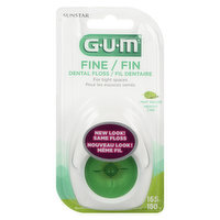 GUM - Fine Mint Waxed Floss, 1 Each