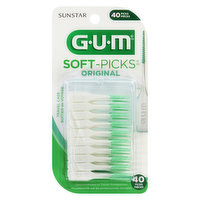 Gum Gum - Soft- Picks- Original, 40 Each