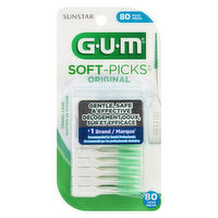 GUM Soft-Picks comfort flex Mint Dental Picks, New Invigorating Mint  Flavor, 64 Count : : Health & Personal Care