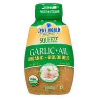 Spice World - Garlic Minced Organic, 269 Gram