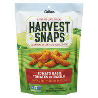 Harvest Snaps - Red Lentil Snack Crisps - Tomato Basil, 85 Gram