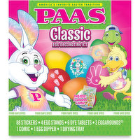 PAAS - Classic Egg Decorating Kit, 1 Each