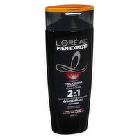 L'Oreal - Men Expert Thickening 2in1 Shampoo & Conditioner, 385 Millilitre