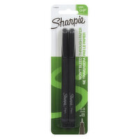 Sharpie - Sharpie Pens Black, 2 Each