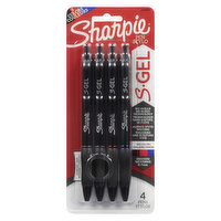 Sharpie - Gel Medium Ink Pens, 4 Each