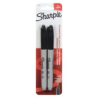 Sharpie - Marker Fine - Black, 2 Each