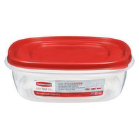 Rubbermaid - 9-Cup Square Container Easy Find Lids, 1 Each