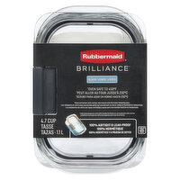 Rubbermaid - Brilliance Glass 4.7 1.1l Deep Medium, 1 Each