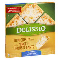 Delissio - Thin Crispy Crust 4 Cheese Pzz, 480 Gram