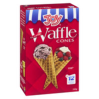 Joy Cone - Waffle Cones, 12 Each