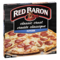 Red Baron - Classic Crust Pepperoni Pizza, 583 Gram