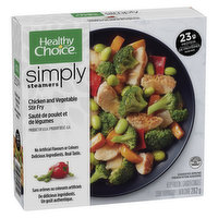 Healthy Choice - Simply Steamers Chicken and Vegetable Stir Fry Frozen Meal, 262 Gram