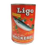 Ligo - Mackerel in Tomato Sauce Chili Added, 425 Gram