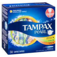 Tampax Pearl Plastic, Ultra Absorbency, Unscented Tampons, 36 Count (Pack  of 2) Tampons, Buy Women Hygiene products online in India