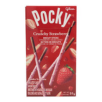 Glico - Crunchy Strawberry Pocky, 51 Gram