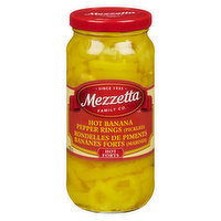 Mezzetta - Peppers Deli-Sliced Rings Hot, 375 Millilitre