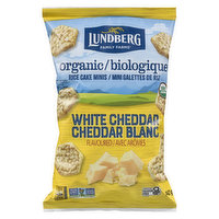 Lundberg - Organic Rice Cake Minis, White Cheddar, 142 Gram