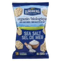 Lundberg Lundberg - Organic Rice Cake Minis, Sea Salt, 142 Gram