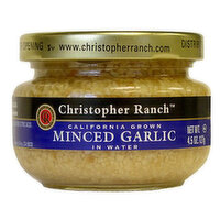 California Grown - Garlic Minced and Water, 127 Gram
