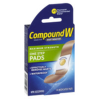 Compound W - Wart Remover Pads, 14 Each