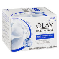 Olay - 4in 1 Daily  Facial Cloths, 33 Each