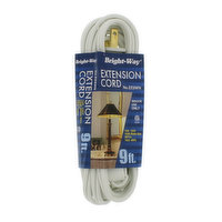 Bright-Way - Brightway Extension Cord White, 1 Each