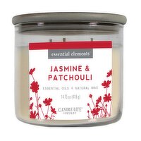 Candle Lite - Jasmine & Patchouli Candle Jar