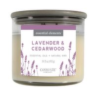 Candle-Lite - Lavender & Cedarwood Candle Jar, 418 Gram