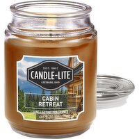 Candle Lite - Cabin Retreat Candle Jar, 510 Gram
