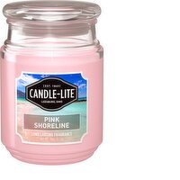Candle Lite - Pink Shoreline Candle Jar, 510 Gram