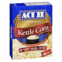 ACT II - Microwave Popcorn Kettle Corn Flavour