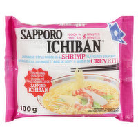 Sapporo Ichiban - Shrimp Noodles, 100 Gram
