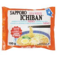 Sapporo Ichiban - Miso Noodles, 100 Gram