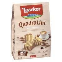 Loacker - Wafer Cookies, Cappuccino, 220 Gram