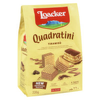 Loacker - Wafer Cookies, Tiramisu, 220 Gram