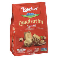 Loacker - Wafer Cookies, Quadratini Hazelnut