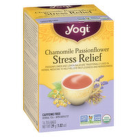 Yogi Tea - Stress Relief Chamomile Passionflower, 16 Each