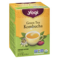 Yogi - Green Tea Kombucha, 16 Each