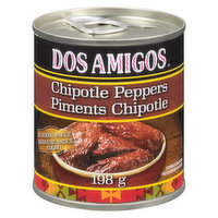 Dos Amigos - Chipotle Peppers in Adobo Sauce, 199 Gram