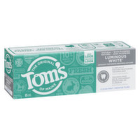 Tom's Tom's - Toothpaste - Luminous White Clean Mint, 85 Millilitre