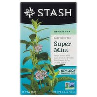 Stash - Herbal Tea Super Mint, 18 Each